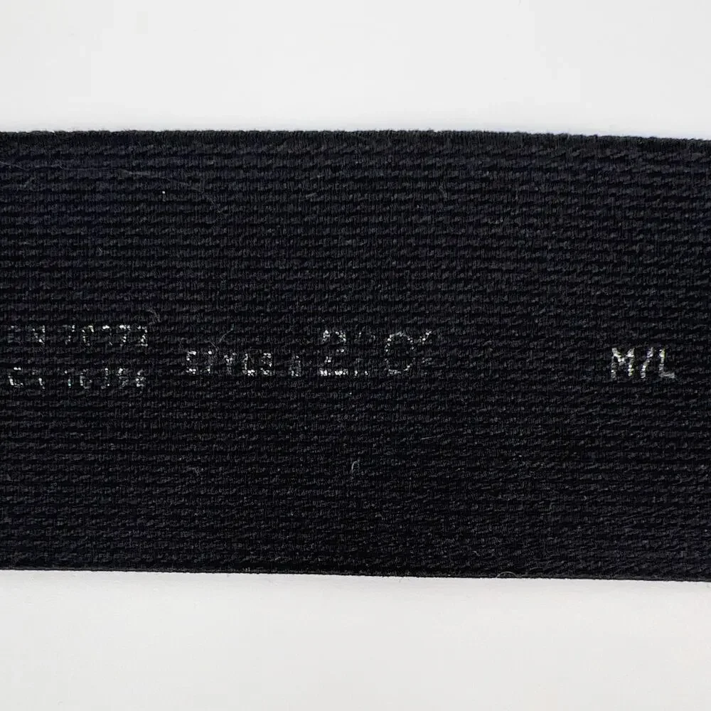 80s Liz Claiborne elastic stretch belt 1980s vintage
